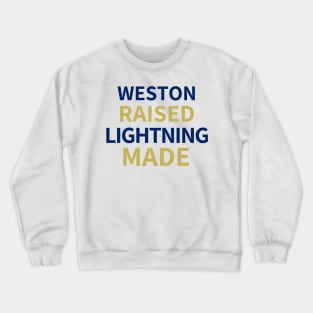 Weston Raised Lightning Made Crewneck Sweatshirt